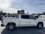 2020 WHITE /Charcoal Chevrolet Silverado 1500 LT Crew Cab Short Box 4WD (1GCUYDED1LZ) with an 5.3L V8 OHV 16V engine, 6A transmission, located at 116 5th Avenue South, Lewistown, MT, 59457, 47.063877, -109.427879 - Clean Car Fax on this 2020 Chevrolet Silverado LT! - Photo#1
