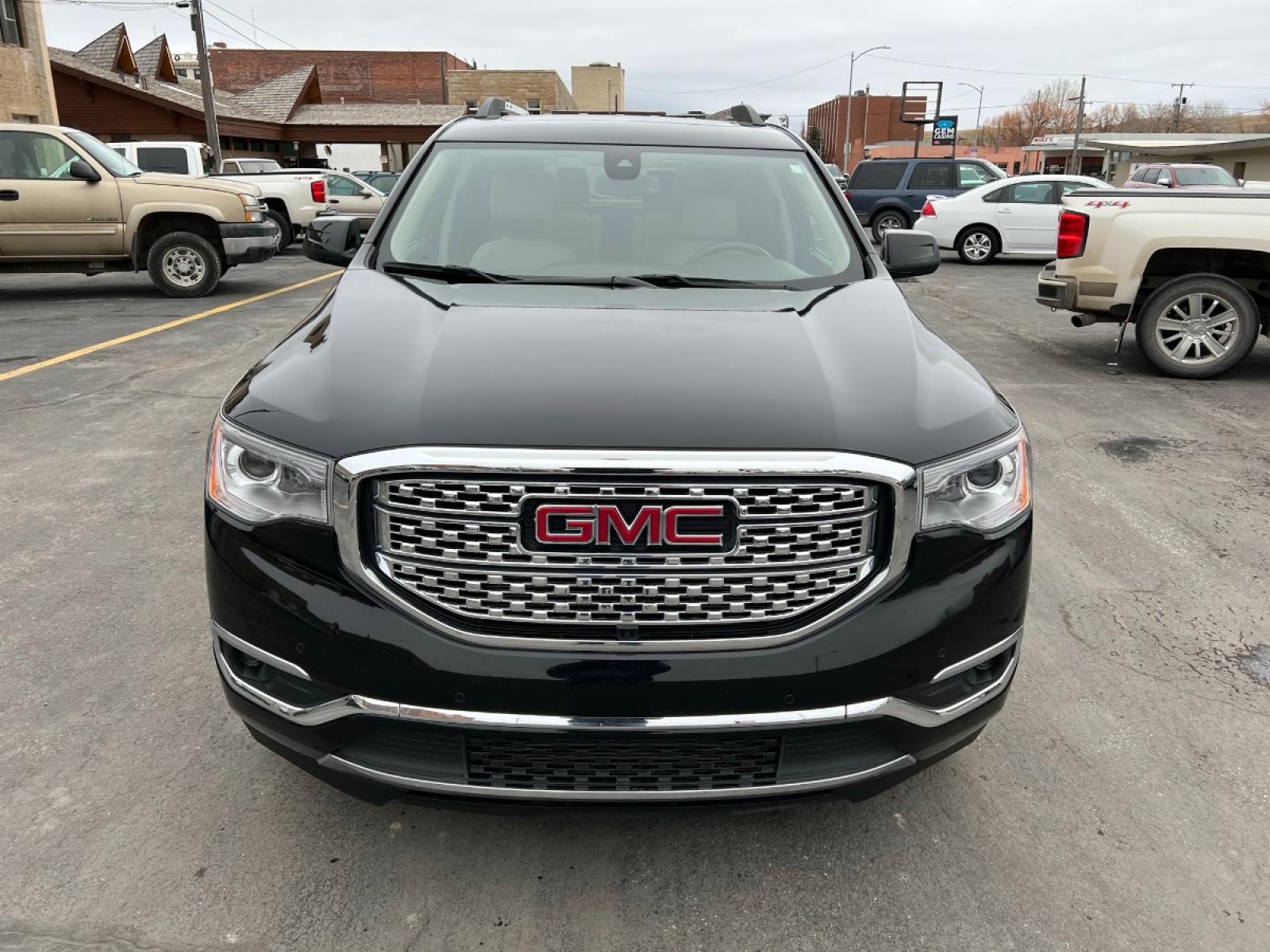 2018 Black /Tan GMC Acadia Denali AWD (1GKKNXLS3JZ) with an 3.6L V6 DOHC 24V engine, 6A transmission, located at 116 5th Avenue South, Lewistown, MT, 59457, 47.063877, -109.427879 - Clean, One Owner Car Fax on this Lease Return 2018 GMC Acadia Denali AWD! With a carlike ride and lighter construction (which allows for downsized, more fuel-efficient engines), large crossovers have largely supplanted traditional sport-utility vehicles. It was only natural that GMC — then know - Photo #7