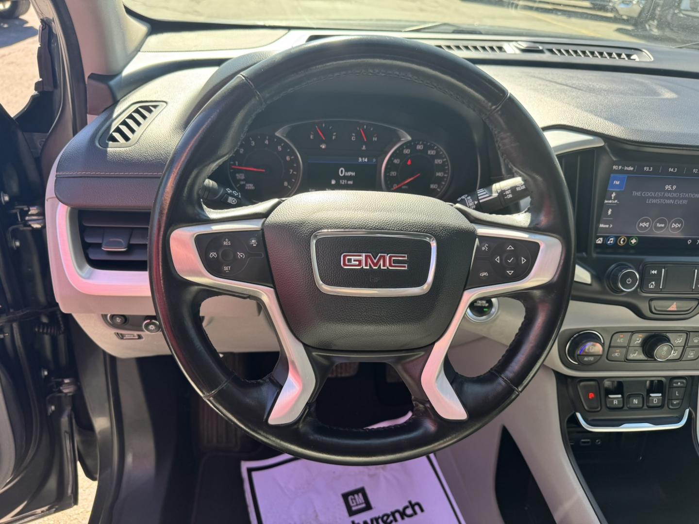 2020 Grey /Black GMC Terrain SLT AWD (3GKALVEV4LL) with an 1.5L L4 DOHC 16V TURBO engine, 6A transmission, located at 116 5th Avenue South, Lewistown, MT, 59457, 47.063877, -109.427879 - GMC made the 2020 Terrain in four trim levels: SL, SLE, SLT, and Denali. Every trim but the Denali has a turbocharged 170-horsepower engine; the Denali boasts a stronger 252-horsepower variant. This engine is also available in the SLT. It’s worth upgrading to either an SLT or a Denali for that eng- Photo#14