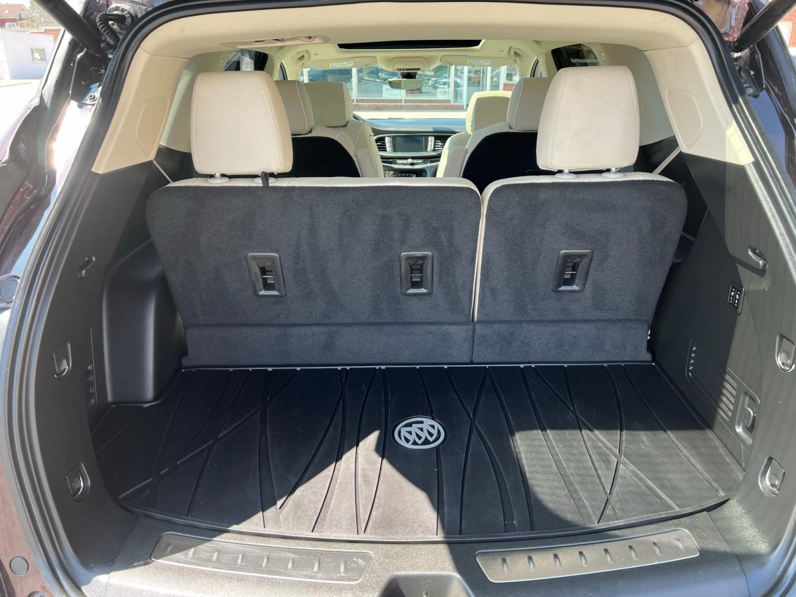 2022 Garnett /Cream Buick Enclave Avenir AWD (5GAEVCKW8NJ) with an 3.6L V6 DOHC 24V engine, 9A transmission, located at 116 5th Avenue South, Lewistown, MT, 59457, 47.063877, -109.427879 - ? 2022 Buick Enclave Avenir AWD Lease Return Special! ? Don't miss this incredible opportunity to own a luxurious and versatile SUV that combines elegance, performance, and reliability. Introducing the 2022 Buick Enclave Avenir AWD, now available as a lease return special! ? Unbeatable Feature - Photo #10