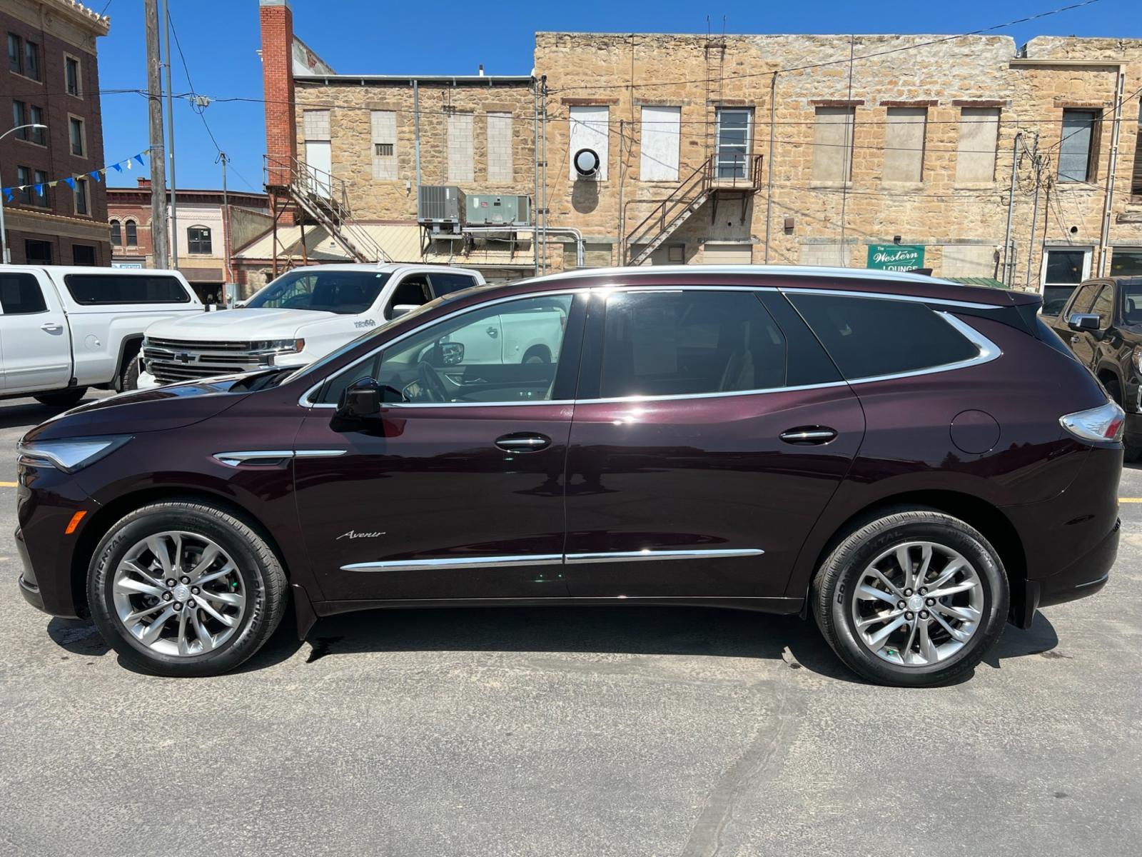 2022 Garnett /Cream Buick Enclave Avenir AWD (5GAEVCKW8NJ) with an 3.6L V6 DOHC 24V engine, 9A transmission, located at 116 5th Avenue South, Lewistown, MT, 59457, 47.063877, -109.427879 - ? 2022 Buick Enclave Avenir AWD Lease Return Special! ? Don't miss this incredible opportunity to own a luxurious and versatile SUV that combines elegance, performance, and reliability. Introducing the 2022 Buick Enclave Avenir AWD, now available as a lease return special! ? Unbeatable Feature - Photo #3