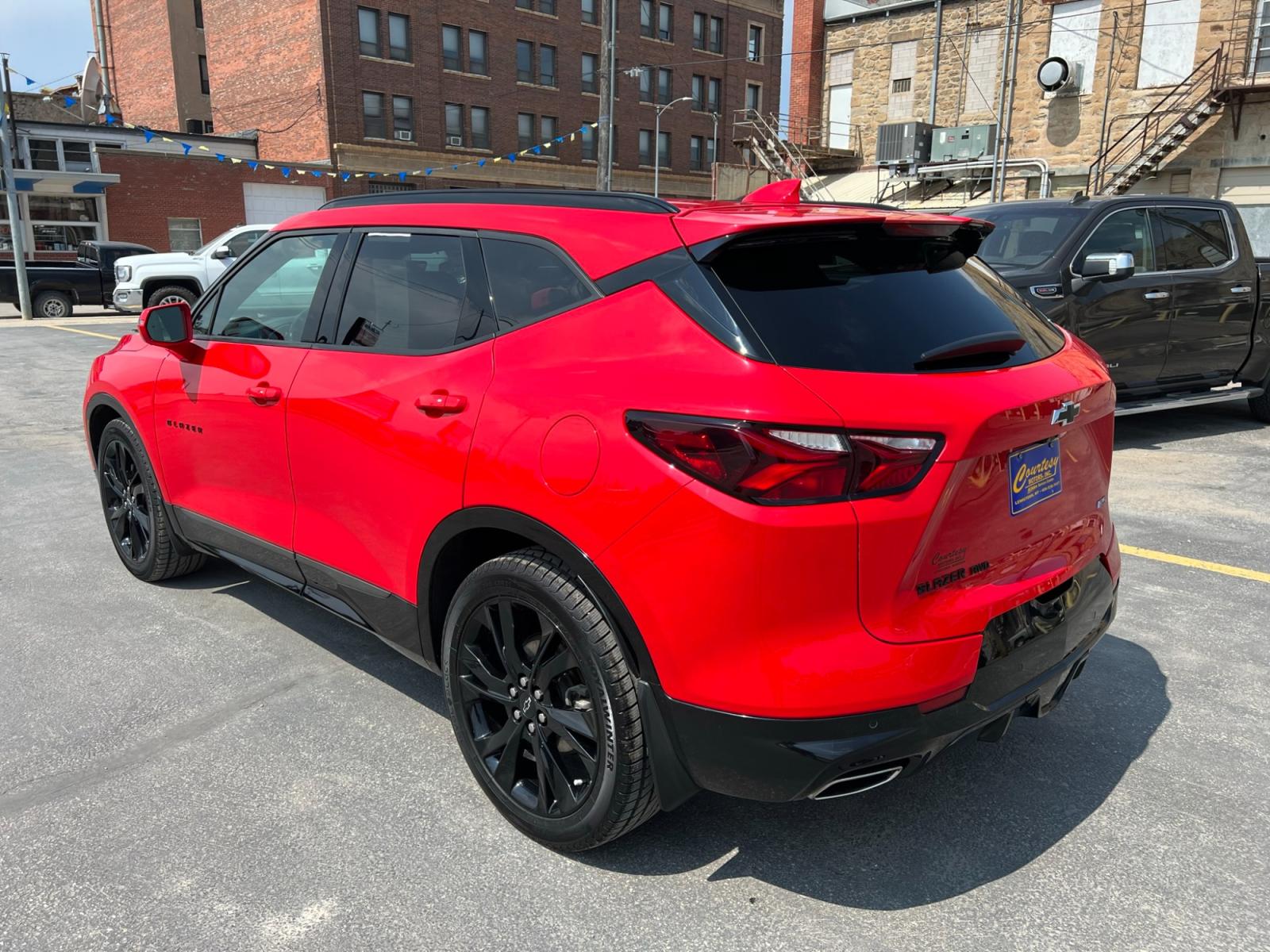 2019 Red /Black Chevrolet Blazer RS AWD (3GNKBJRS5KS) with an 3.6L V6 DOHC 24V engine, 9A transmission, located at 116 5th Avenue South, Lewistown, MT, 59457, 47.063877, -109.427879 - ? 2019 Chevy Blazer RS AWD - Unleash the Power and Style! ? Are you ready to experience a thrilling ride that combines power, versatility, and unmatched style? Look no further than the remarkable 2019 Chevy Blazer RS AWD! This exceptional SUV is designed to elevate your driving experience to new - Photo #4