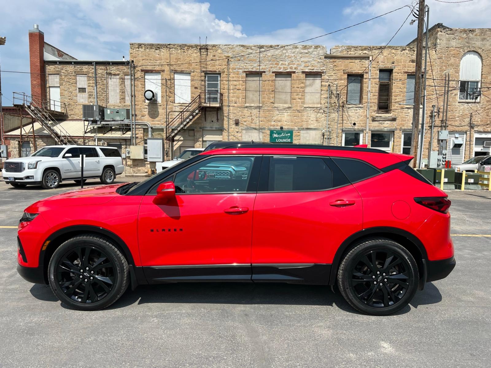 2019 Red /Black Chevrolet Blazer RS AWD (3GNKBJRS5KS) with an 3.6L V6 DOHC 24V engine, 9A transmission, located at 116 5th Avenue South, Lewistown, MT, 59457, 47.063877, -109.427879 - ? 2019 Chevy Blazer RS AWD - Unleash the Power and Style! ? Are you ready to experience a thrilling ride that combines power, versatility, and unmatched style? Look no further than the remarkable 2019 Chevy Blazer RS AWD! This exceptional SUV is designed to elevate your driving experience to new - Photo #5