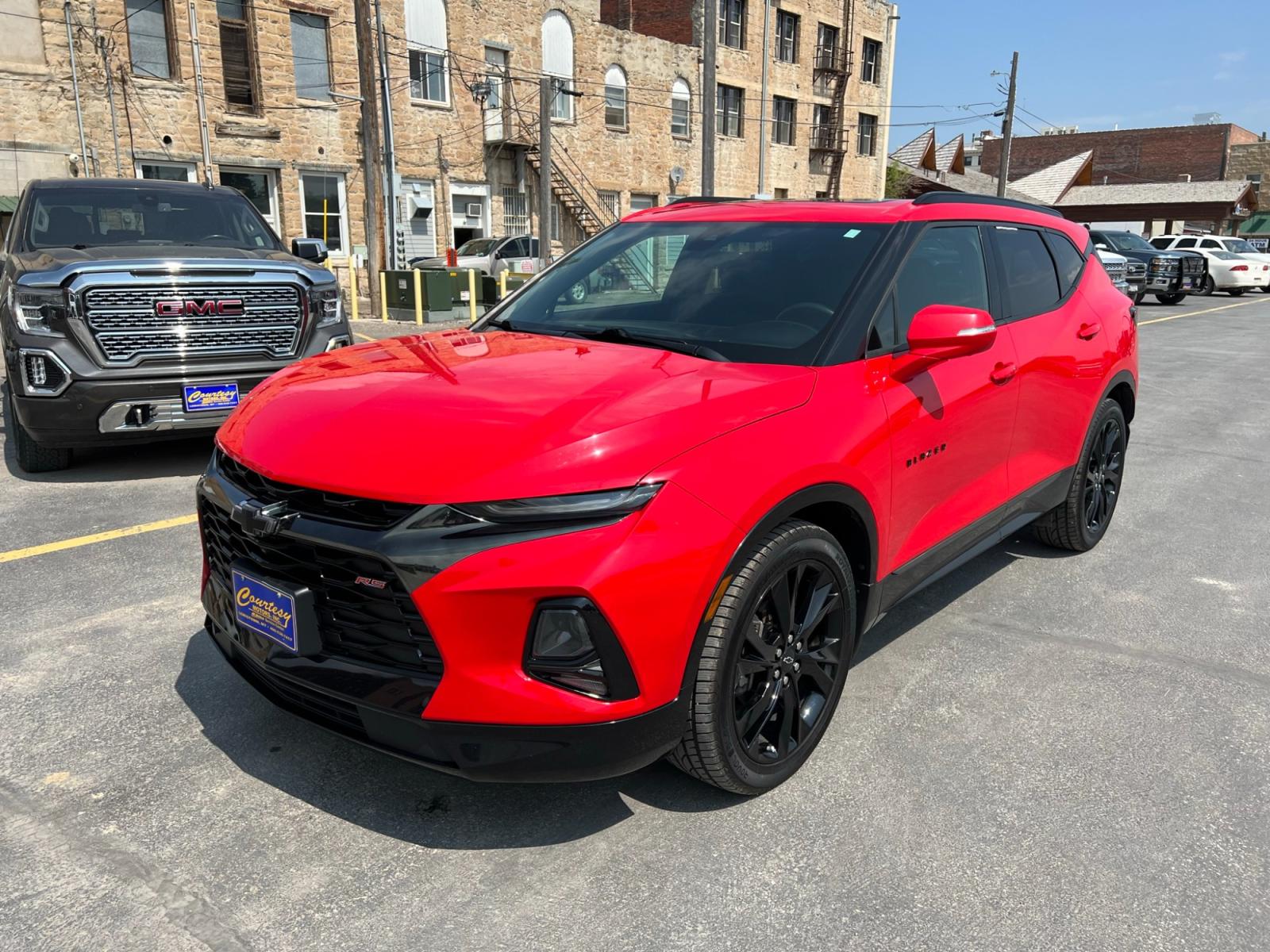 2019 Red /Black Chevrolet Blazer RS AWD (3GNKBJRS5KS) with an 3.6L V6 DOHC 24V engine, 9A transmission, located at 116 5th Avenue South, Lewistown, MT, 59457, 47.063877, -109.427879 - ? 2019 Chevy Blazer RS AWD - Unleash the Power and Style! ? Are you ready to experience a thrilling ride that combines power, versatility, and unmatched style? Look no further than the remarkable 2019 Chevy Blazer RS AWD! This exceptional SUV is designed to elevate your driving experience to new - Photo #6