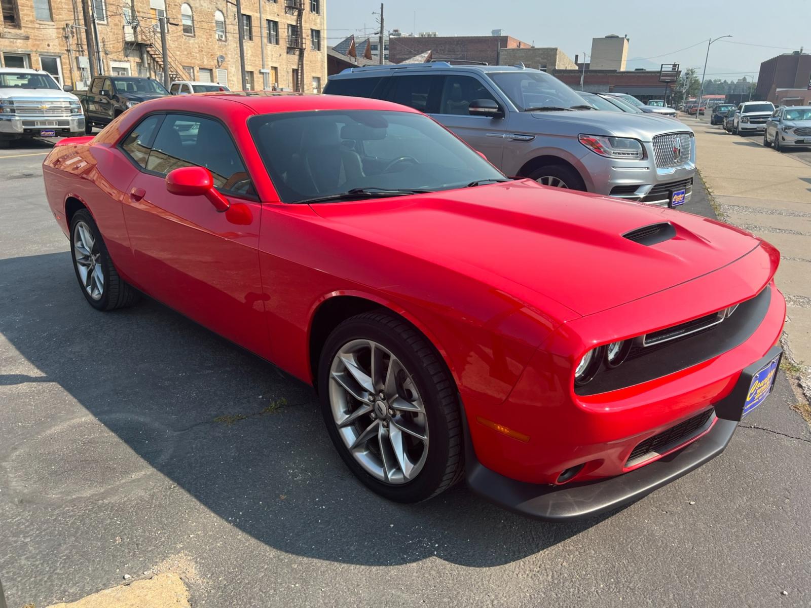 2021 Red /Black Dodge Challenger GT AWD (2C3CDZKG1MH) with an 3.6L V6 DOHC 24V engine, 8A transmission, located at 116 5th Avenue South, Lewistown, MT, 59457, 47.063877, -109.427879 - Experience pure driving excitement with the 2021 Dodge Challenger GT AWD. Dominate the road with its fierce V6 engine, delivering an exhilarating performance that will leave you breathless. Feel the rush as you seamlessly grip the pavement with the advanced all-wheel-drive system, ensuring control a - Photo #6
