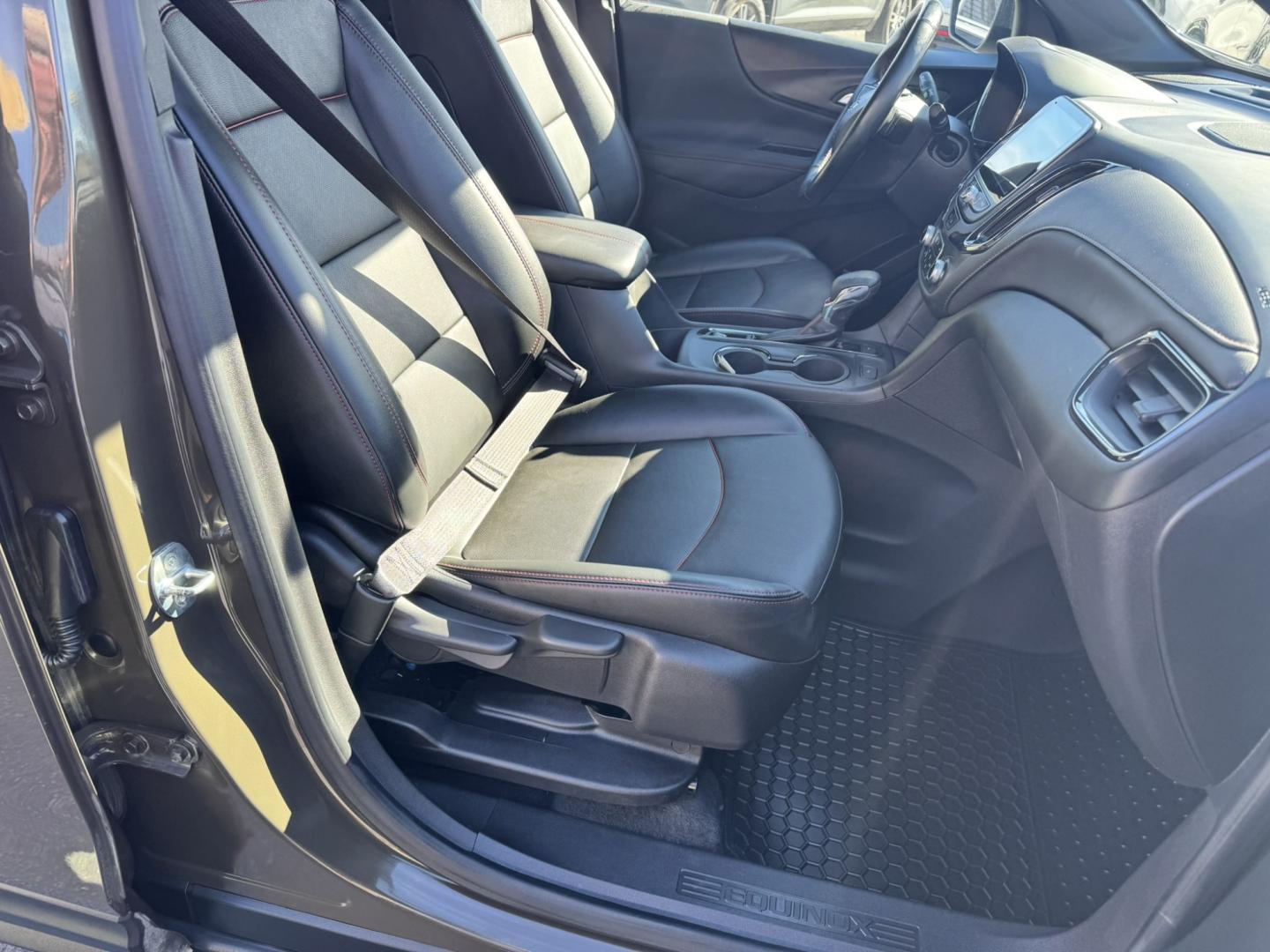 2023 Green /Black Chevrolet Equinox RS (3GNAXWEG1PL) with an 2.0L SIDI I4 TURBO ENGINE engine, Automatic transmission, located at 116 5th Avenue South, Lewistown, MT, 59457, 47.063877, -109.427879 - Experience the perfect blend of style, performance, and technology with the 2023 Chevy Equinox RS AWD. This versatile SUV offers a sleek, modern design that stands out on the road, combined with the reliability and power you expect from Chevrolet. The RS trim features sporty accents and a distinctiv- Photo#6