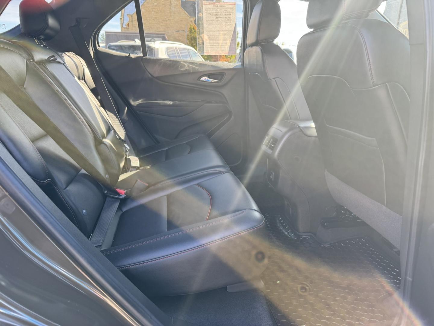 2023 Green /Black Chevrolet Equinox RS (3GNAXWEG1PL) with an 2.0L SIDI I4 TURBO ENGINE engine, Automatic transmission, located at 116 5th Avenue South, Lewistown, MT, 59457, 47.063877, -109.427879 - Experience the perfect blend of style, performance, and technology with the 2023 Chevy Equinox RS AWD. This versatile SUV offers a sleek, modern design that stands out on the road, combined with the reliability and power you expect from Chevrolet. The RS trim features sporty accents and a distinctiv- Photo#7