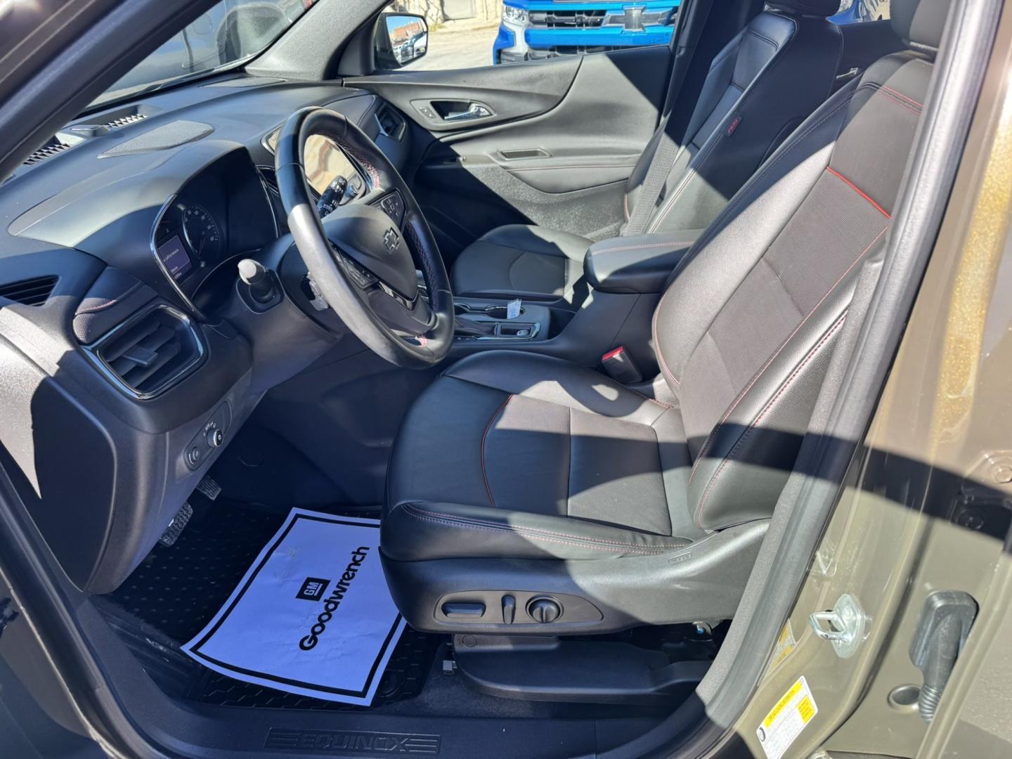 2023 Green /Black Chevrolet Equinox RS (3GNAXWEG1PL) with an 2.0L SIDI I4 TURBO ENGINE engine, Automatic transmission, located at 116 5th Avenue South, Lewistown, MT, 59457, 47.063877, -109.427879 - Experience the perfect blend of style, performance, and technology with the 2023 Chevy Equinox RS AWD. This versatile SUV offers a sleek, modern design that stands out on the road, combined with the reliability and power you expect from Chevrolet. The RS trim features sporty accents and a distinctiv- Photo#10