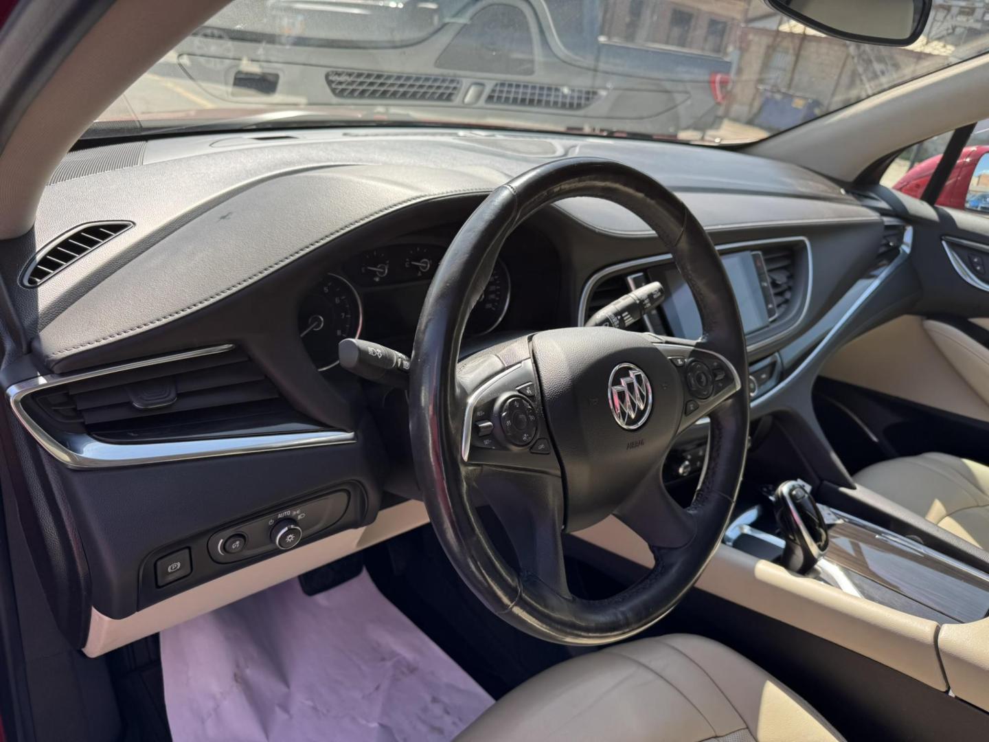 2019 Maroon /Cream Buick Enclave Premium AWD (5GAEVBKW5KJ) with an 3.6L V6 DOHC 24V engine, 9A transmission, located at 116 5th Avenue South, Lewistown, MT, 59457, 47.063877, -109.427879 - Photo#17