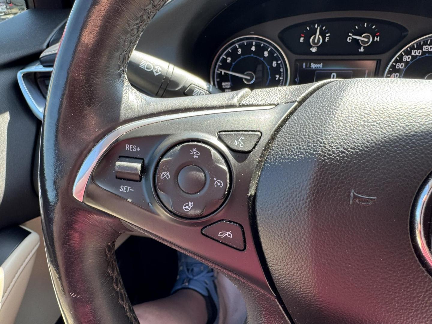 2019 Maroon /Cream Buick Enclave Premium AWD (5GAEVBKW5KJ) with an 3.6L V6 DOHC 24V engine, 9A transmission, located at 116 5th Avenue South, Lewistown, MT, 59457, 47.063877, -109.427879 - Photo#19