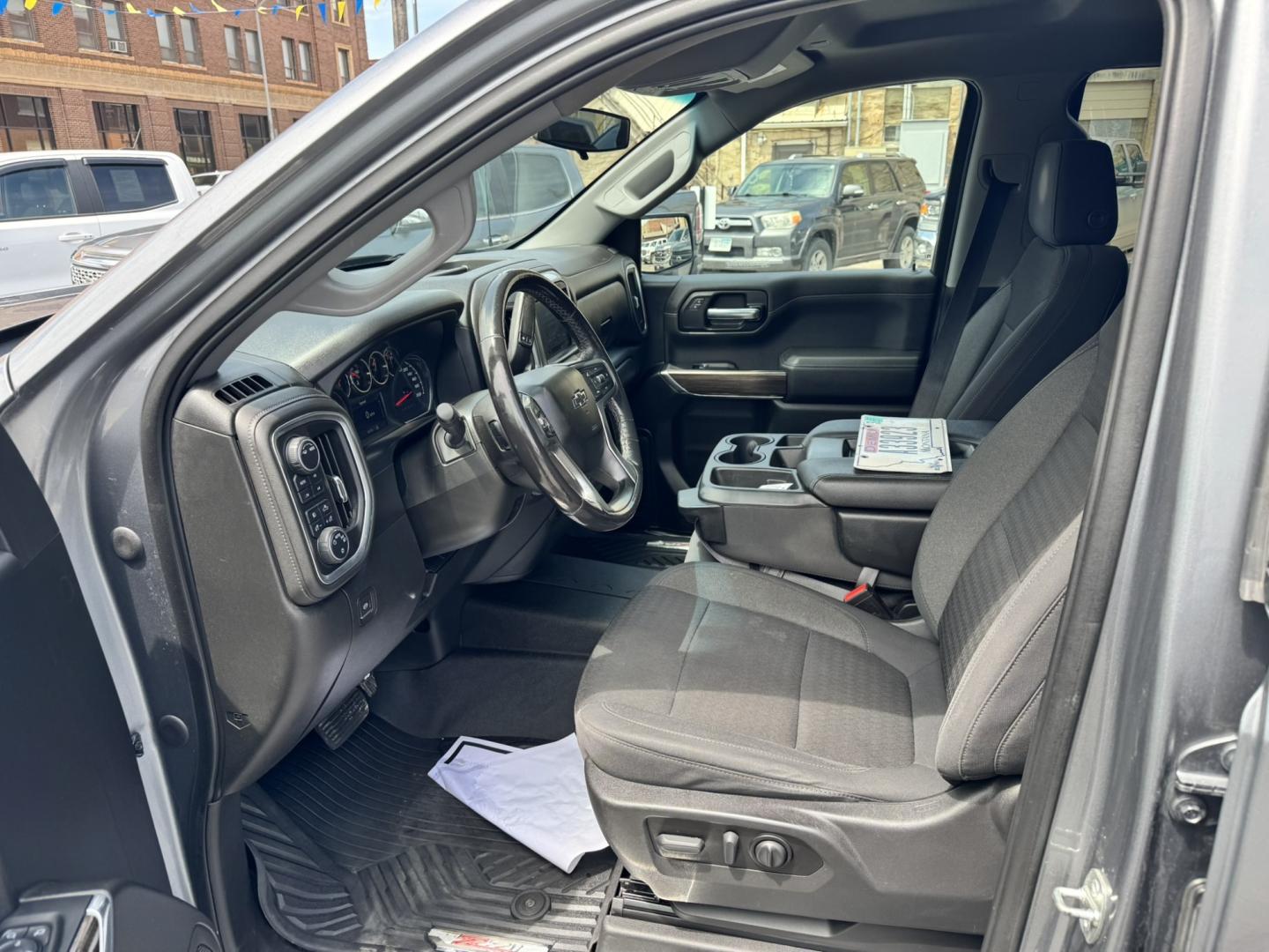 2021 Blue /Charcoal Chevrolet Silverado 1500 RST Crew Cab 4WD (1GCUYEED4MZ) with an 5.3L V8 OHV 16V engine, 6A transmission, located at 116 5th Avenue South, Lewistown, MT, 59457, 47.063877, -109.427879 - Take on any road with confidence in this 2021 Chevrolet Silverado 1500 RST 4WD, a perfect combination of power, style, and capability. Equipped with a 5.3L V8 engine, this truck delivers impressive performance and towing capacity, making it ideal for work or weekend adventures. The RST trim adds a b- Photo#11