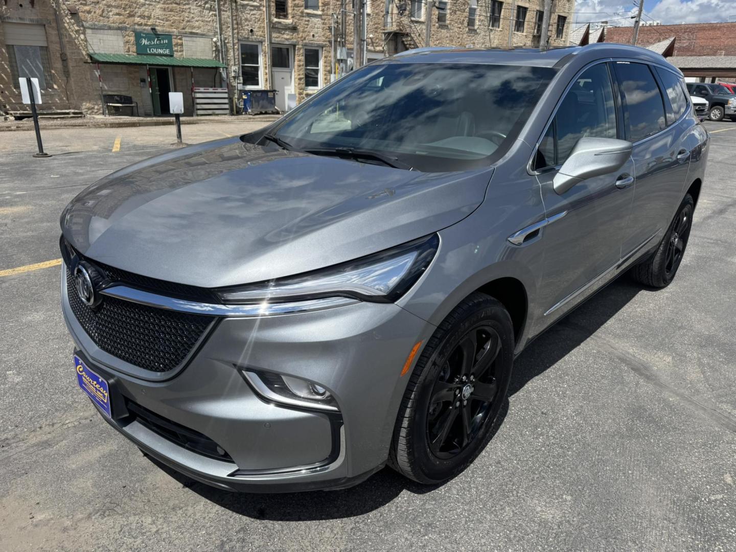2023 Grey /Grey Buick Enclave Essence AWD (5GAEVAKW8PJ) with an 3.6L V6 DOHC 24V engine, 9A transmission, located at 116 5th Avenue South, Lewistown, MT, 59457, 47.063877, -109.427879 - For sale: 2023 Buick Enclave Essence AWD — a perfect blend of luxury, performance, and practicality. This premium midsize SUV offers a smooth, quiet ride with confident all-wheel drive handling, ideal for all seasons. Powered by a robust 3.6L V6 engine, it delivers strong performance while maintai - Photo#6