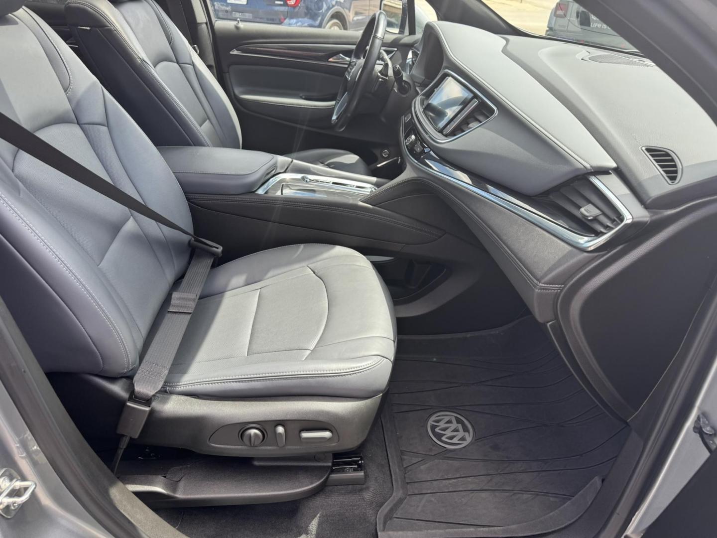 2023 Grey /Grey Buick Enclave Essence AWD (5GAEVAKW8PJ) with an 3.6L V6 DOHC 24V engine, 9A transmission, located at 116 5th Avenue South, Lewistown, MT, 59457, 47.063877, -109.427879 - For sale: 2023 Buick Enclave Essence AWD — a perfect blend of luxury, performance, and practicality. This premium midsize SUV offers a smooth, quiet ride with confident all-wheel drive handling, ideal for all seasons. Powered by a robust 3.6L V6 engine, it delivers strong performance while maintai - Photo#7