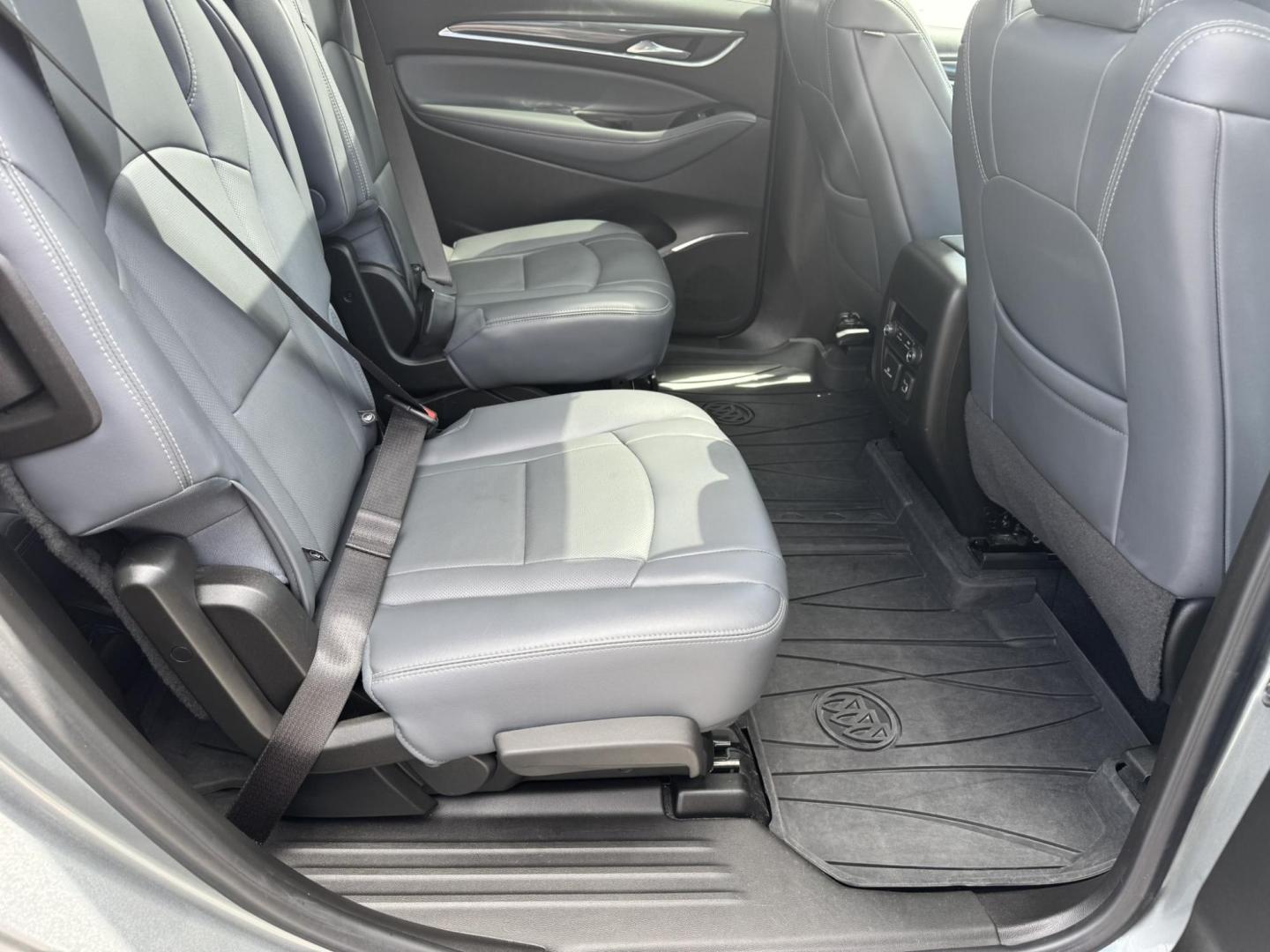 2023 Grey /Grey Buick Enclave Essence AWD (5GAEVAKW8PJ) with an 3.6L V6 DOHC 24V engine, 9A transmission, located at 116 5th Avenue South, Lewistown, MT, 59457, 47.063877, -109.427879 - For sale: 2023 Buick Enclave Essence AWD — a perfect blend of luxury, performance, and practicality. This premium midsize SUV offers a smooth, quiet ride with confident all-wheel drive handling, ideal for all seasons. Powered by a robust 3.6L V6 engine, it delivers strong performance while maintai - Photo#8
