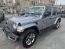 2021 Silver /Charcoal Jeep Wrangler Unlimited Sahara (1C4HJXEN3MW) with an 2.0L L4 DOHC 16V TURBO engine, 8A transmission, located at 116 5th Avenue South, Lewistown, MT, 59457, 47.063877, -109.427879 - Available now: 2021 Jeep Wrangler Sahara — a perfect blend of rugged capability and refined comfort. Powered by Jeep’s 2.0L Turbocharged engine, this two-door SUV delivers impressive torque and efficiency while maintaining the legendary off-road performance Jeep is known for. The Sahara trim add - Photo#6