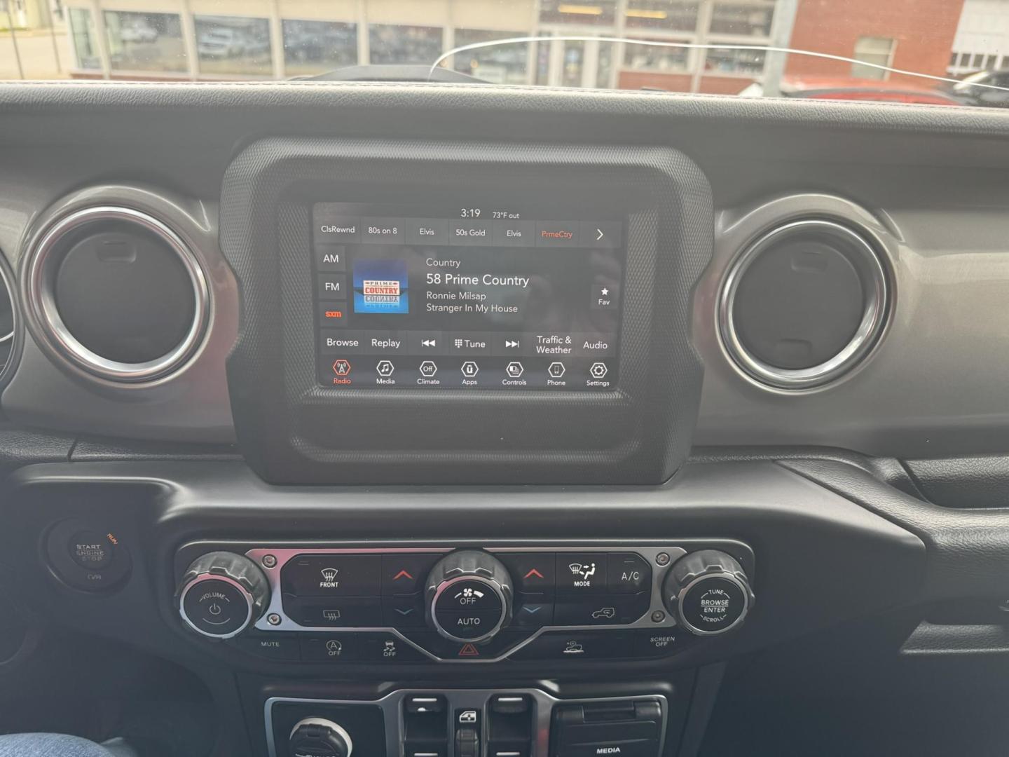 2021 Silver /Charcoal Jeep Wrangler Unlimited Sahara (1C4HJXEN3MW) with an 2.0L L4 DOHC 16V TURBO engine, 8A transmission, located at 116 5th Avenue South, Lewistown, MT, 59457, 47.063877, -109.427879 - Available now: 2021 Jeep Wrangler Sahara — a perfect blend of rugged capability and refined comfort. Powered by Jeep’s 2.0L Turbocharged engine, this two-door SUV delivers impressive torque and efficiency while maintaining the legendary off-road performance Jeep is known for. The Sahara trim add - Photo#15