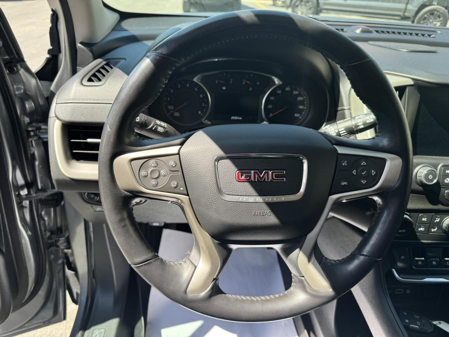 2020 Grey /Black GMC Terrain Denali AWD (3GKALXEX2LL) with an 2.0L L4 DOHC 16V TURBO engine, 6A transmission, located at 116 5th Avenue South, Lewistown, MT, 59457, 47.063877, -109.427879 - Experience the perfect blend of sophistication and capability with the 2020 GMC Terrain Denali AWD. This top-tier compact SUV offers a refined driving experience, advanced technology, and premium comfort features that cater to both daily commutes and weekend adventures. Under the hood, the Terrain - Photo#13
