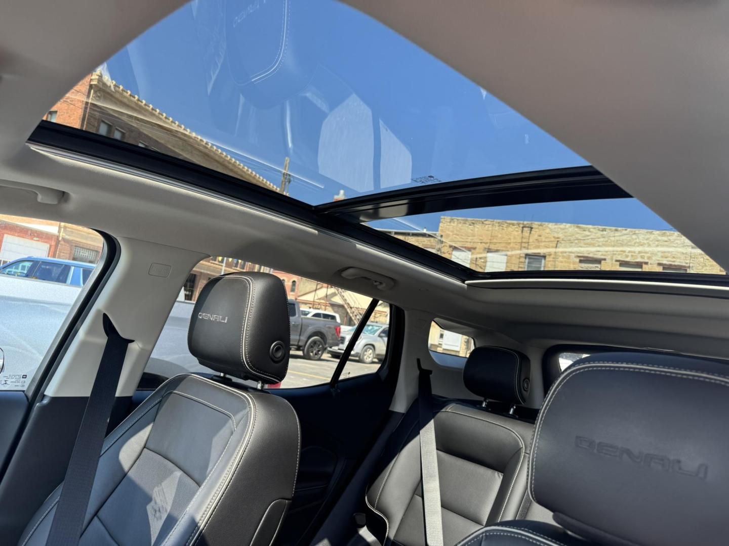 2020 Grey /Black GMC Terrain Denali AWD (3GKALXEX2LL) with an 2.0L L4 DOHC 16V TURBO engine, 6A transmission, located at 116 5th Avenue South, Lewistown, MT, 59457, 47.063877, -109.427879 - Experience the perfect blend of sophistication and capability with the 2020 GMC Terrain Denali AWD. This top-tier compact SUV offers a refined driving experience, advanced technology, and premium comfort features that cater to both daily commutes and weekend adventures. Under the hood, the Terrain - Photo#23