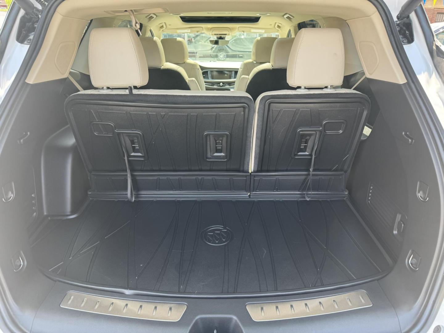 2023 WHITE /Cream Buick Enclave Premium AWD (5GAEVBKW6PJ) with an 3.6L V6 DOHC 24V engine, 9A transmission, located at 116 5th Avenue South, Lewistown, MT, 59457, 47.063877, -109.427879 - 2023 Buick Enclave Premium AWD Refined luxury meets everyday versatility in this 2023 Buick Enclave Premium AWD. With sleek styling, premium materials, and a smooth, confident ride, this full-size SUV is built to elevate your family’s driving experience. Equipped with All-Wheel Drive for enhance - Photo#12