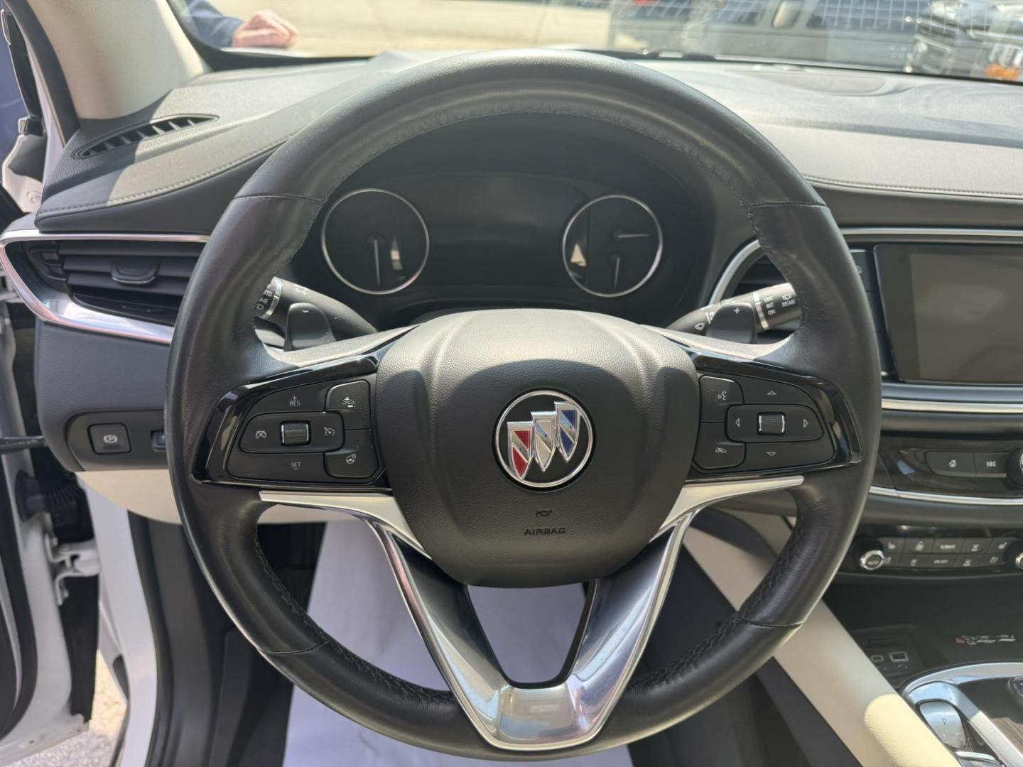 2023 WHITE /Cream Buick Enclave Premium AWD (5GAEVBKW6PJ) with an 3.6L V6 DOHC 24V engine, 9A transmission, located at 116 5th Avenue South, Lewistown, MT, 59457, 47.063877, -109.427879 - 2023 Buick Enclave Premium AWD Refined luxury meets everyday versatility in this 2023 Buick Enclave Premium AWD. With sleek styling, premium materials, and a smooth, confident ride, this full-size SUV is built to elevate your family’s driving experience. Equipped with All-Wheel Drive for enhance - Photo#19