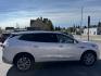 2023 WHITE /BEIGE Buick Enclave Essence AWD (5GAEVAKW1PJ) with an 3.6L V6 DOHC 24V engine, 9A transmission, located at 116 5th Avenue South, Lewistown, MT, 59457, 47.063877, -109.427879 - 2023 Buick Enclave Essence AWD – Rare Tan Leather – Low Miles, High Comfort This 2023 Buick Enclave Essence AWD is the perfect blend of style, space, and smooth performance — and it comes with one of the most sought-after interior options: beautiful, hard-to-find tan leather. If you’re look - Photo#1