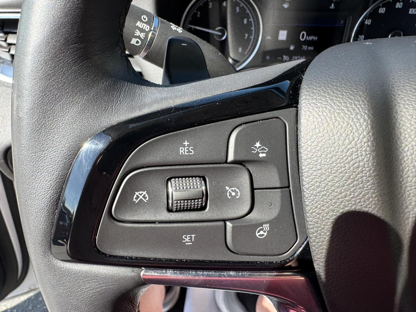 2023 WHITE /BEIGE Buick Enclave Essence AWD (5GAEVAKW1PJ) with an 3.6L V6 DOHC 24V engine, 9A transmission, located at 116 5th Avenue South, Lewistown, MT, 59457, 47.063877, -109.427879 - 2023 Buick Enclave Essence AWD – Rare Tan Leather – Low Miles, High Comfort This 2023 Buick Enclave Essence AWD is the perfect blend of style, space, and smooth performance — and it comes with one of the most sought-after interior options: beautiful, hard-to-find tan leather. If you’re look - Photo#18