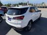 2022 WHITE /Black Chevrolet Equinox LT AWD (3GNAXUEV5NS) with an 1.5L L4 DOHC 16V TURBO engine, 6A transmission, located at 116 5th Avenue South, Lewistown, MT, 59457, 47.063877, -109.427879 - Photo#2