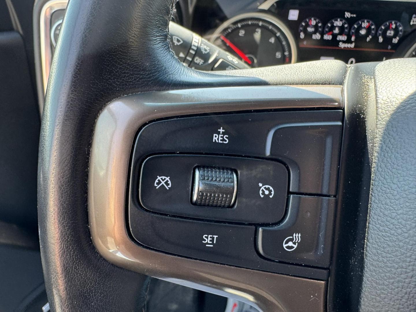 2020 Blue /Black Chevrolet Silverado 1500 High Country Crew Cab Long Box 4WD (1GCUYHELXLZ) with an 6.2L V8 OHV 16V engine, 6A transmission, located at 116 5th Avenue South, Lewistown, MT, 59457, 47.063877, -109.427879 - 2020 Chevrolet Silverado 1500 Crew Cab High Country, the perfect blend of premium comfort and powerful performance. Equipped with a strong V8 engine and smooth-shifting transmission, this truck delivers plenty of muscle for towing, hauling, or everyday driving. The High Country trim surrounds you - Photo#18