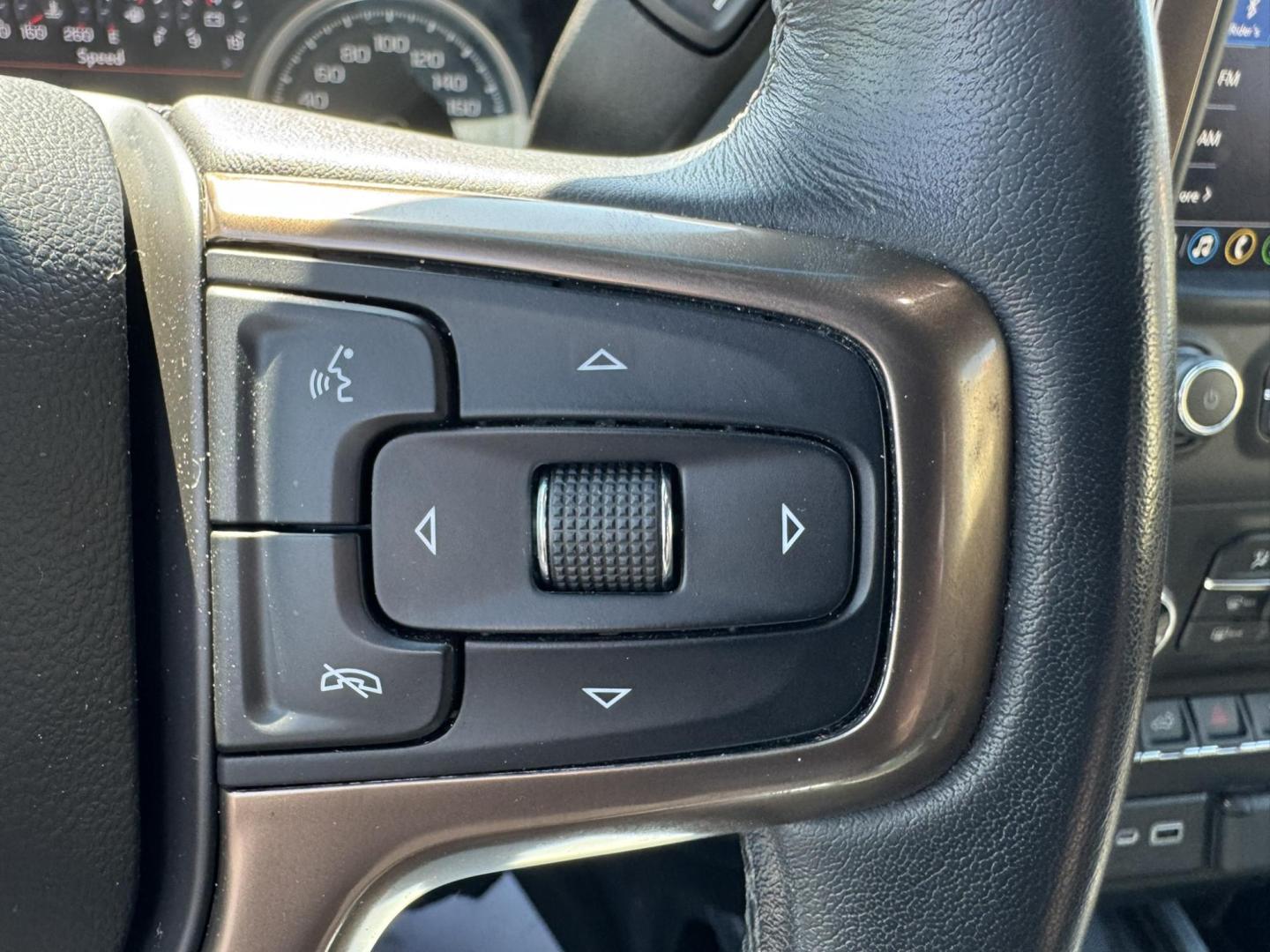 2020 Blue /Black Chevrolet Silverado 1500 High Country Crew Cab Long Box 4WD (1GCUYHELXLZ) with an 6.2L V8 OHV 16V engine, 6A transmission, located at 116 5th Avenue South, Lewistown, MT, 59457, 47.063877, -109.427879 - 2020 Chevrolet Silverado 1500 Crew Cab High Country, the perfect blend of premium comfort and powerful performance. Equipped with a strong V8 engine and smooth-shifting transmission, this truck delivers plenty of muscle for towing, hauling, or everyday driving. The High Country trim surrounds you - Photo#19