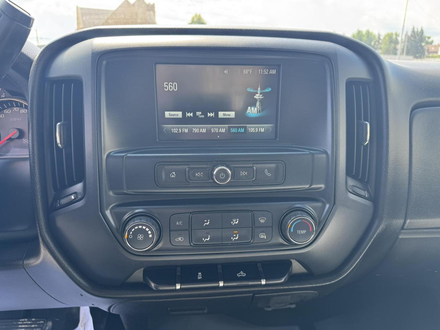 2018 Silver /Grey Chevrolet Silverado 3500HD Work Truck Double Cab Long Box 4WD (1GC2KYEG4JZ) with an 6.0L V8 OHV 16V FFV engine, 6A transmission, located at 116 5th Avenue South, Lewistown, MT, 59457, 47.063877, -109.427879 - If you need serious muscle, this 2018 Chevy Silverado 3500 HD 4x4 Work Truck is built to get the job done. Powered by a proven 6.0L V8 and paired with a heavy-duty 6-speed automatic, this long box double cab hauls, tows, and handles business without breaking a sweat. 4WD gives you confident tractio - Photo#12