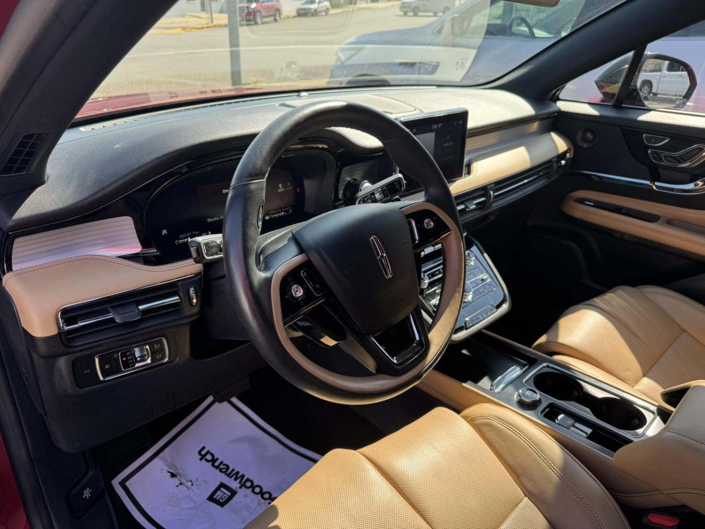 2021 Maroon /Brown Lincoln Corsair Reserve AWD (5LMCJ2DH9MU) with an 2.3L L4 DOHC 16V engine, 8A transmission, located at 116 5th Avenue South, Lewistown, MT, 59457, 47.063877, -109.427879 - Take a look at this 2021 Lincoln Corsair Reserve AWD – a luxury crossover that delivers comfort, performance, and style in a size that’s easy to live with. Under the hood you’ll find a turbocharged engine paired with Lincoln’s all-wheel drive system for confident driving in any season. Insid - Photo#14