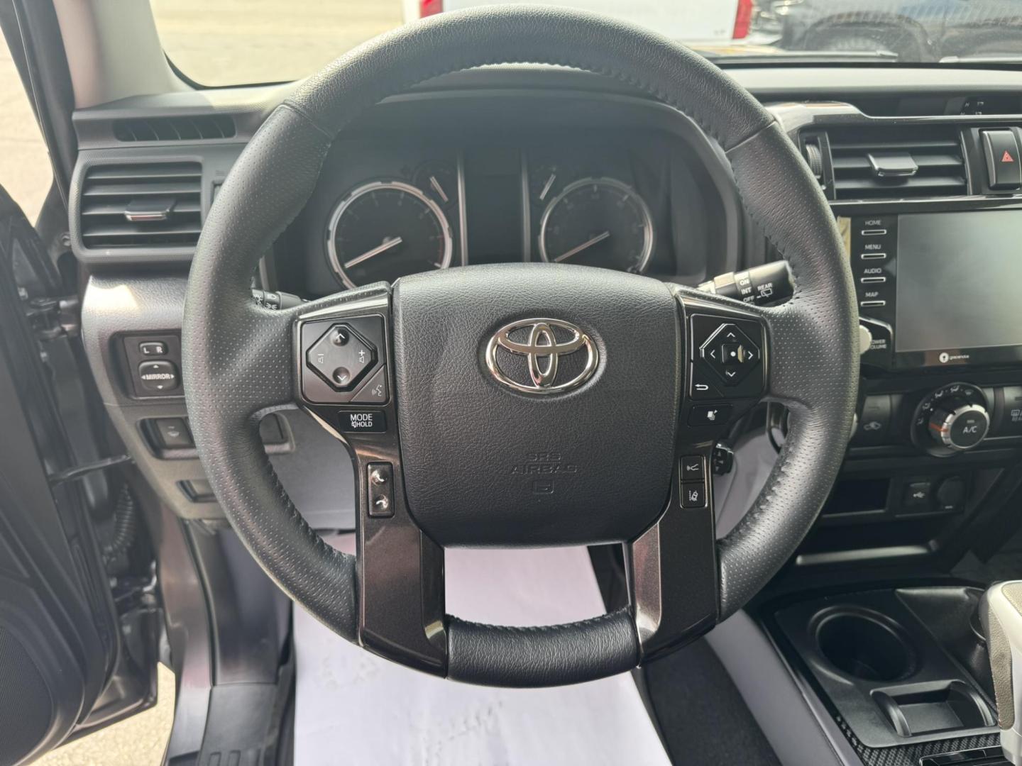 2021 Charcoal /Black Toyota 4Runner TRD Off-road Premium 4WD (JTERU5JR0M5) with an 4.0L V6 DOHC 24V engine, 5A transmission, located at 116 5th Avenue South, Lewistown, MT, 59457, 47.063877, -109.427879 - Photo#13