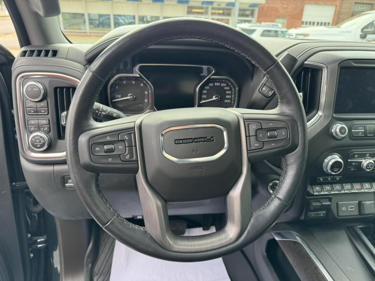 2021 Grey /Black GMC Sierra 1500 Denali Crew Cab 4WD (1GTU9FED7MZ) with an 5.3L V8 OHV 16V engine, 6A transmission, located at 116 5th Avenue South, Lewistown, MT, 59457, 47.063877, -109.427879 - his 2021 GMC Sierra Denali blends premium comfort with serious capability. With 4WD and powerful performance, it’s built to handle tough jobs, weekend towing, or just the daily drive in style. Inside, you’ll find a refined Denali interior with leather seating, advanced tech, and plenty of room f - Photo#17