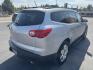 2012 Silver /Cream Chevrolet Traverse LTZ AWD (1GNKVLED7CJ) with an 3.6L V6 DOHC 24V engine, 6-Speed Automatic transmission, located at 116 5th Avenue South, Lewistown, MT, 59457, 47.063877, -109.427879 - LOCAL TRADE, WELL MAINTAINED AWD! - Photo#2