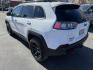 2022 WHITE /Grey Jeep Cherokee Trailhawk 4WD (1C4PJMBXXND) with an 3.2L V6 DOHC 24V engine, 9A transmission, located at 116 5th Avenue South, Lewistown, MT, 59457, 47.063877, -109.427879 - Adventure meets everyday comfort in this 2022 Jeep Cherokee Trailhawk, a rugged SUV that’s just as at home on city streets as it is on backcountry trails. This one-owner vehicle comes with a clean CarFax, giving you confidence in its history and care. The Trailhawk trim is built for capability, w - Photo#4
