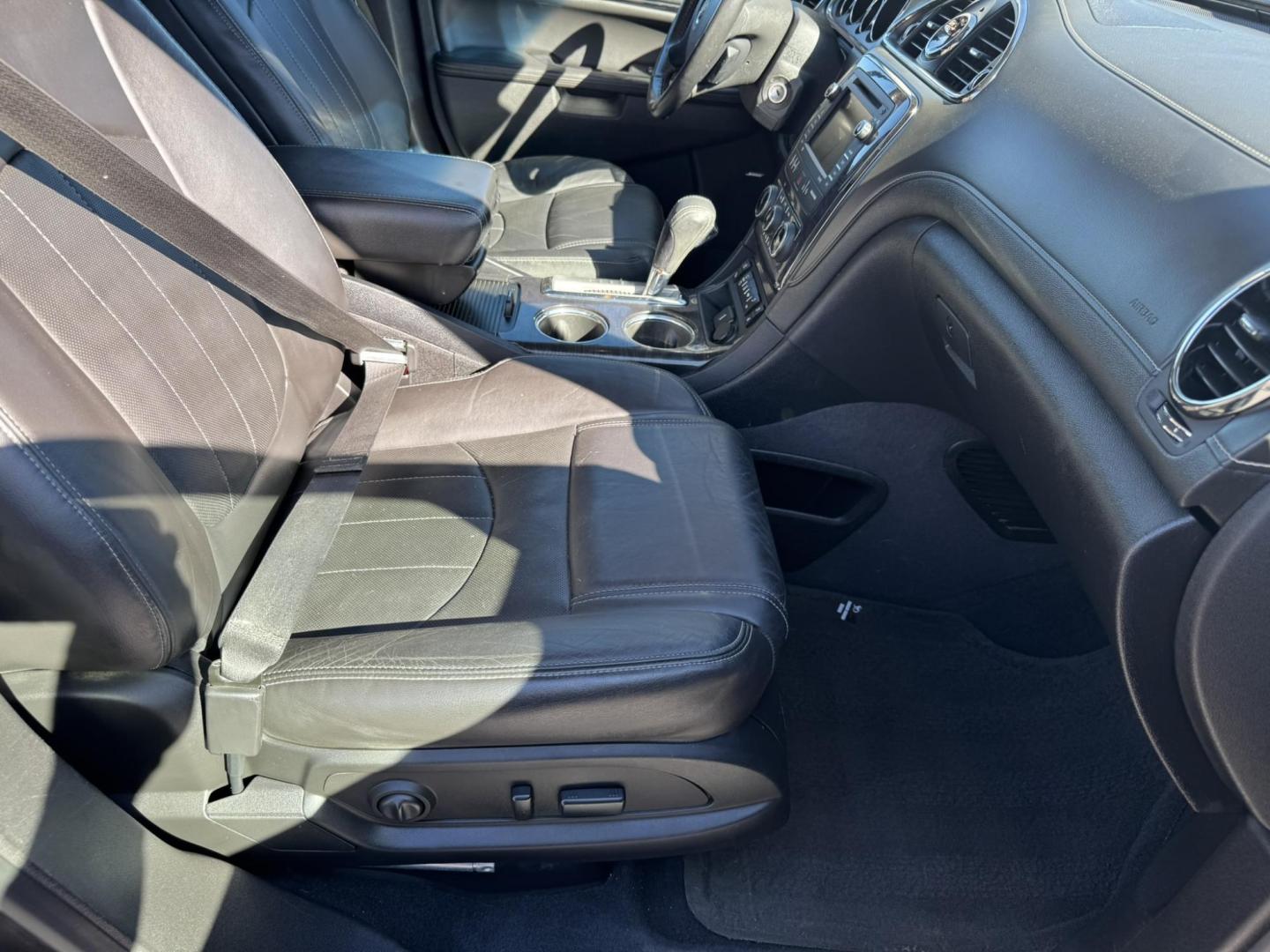 2016 Charcoal /Black Buick Enclave Premium AWD (5GAKVCKD9GJ) with an 3.6L V6 DOHC 24V engine, 6A transmission, located at 116 5th Avenue South, Lewistown, MT, 59457, 47.063877, -109.427879 - Ride in comfort and style with this 2016 Buick Enclave Premium AWD, a spacious SUV designed for families and drivers who want luxury without compromise. With its bold exterior, quiet cabin, and advanced features, the Enclave delivers the perfect balance of elegance and practicality. The Premium tri - Photo#7