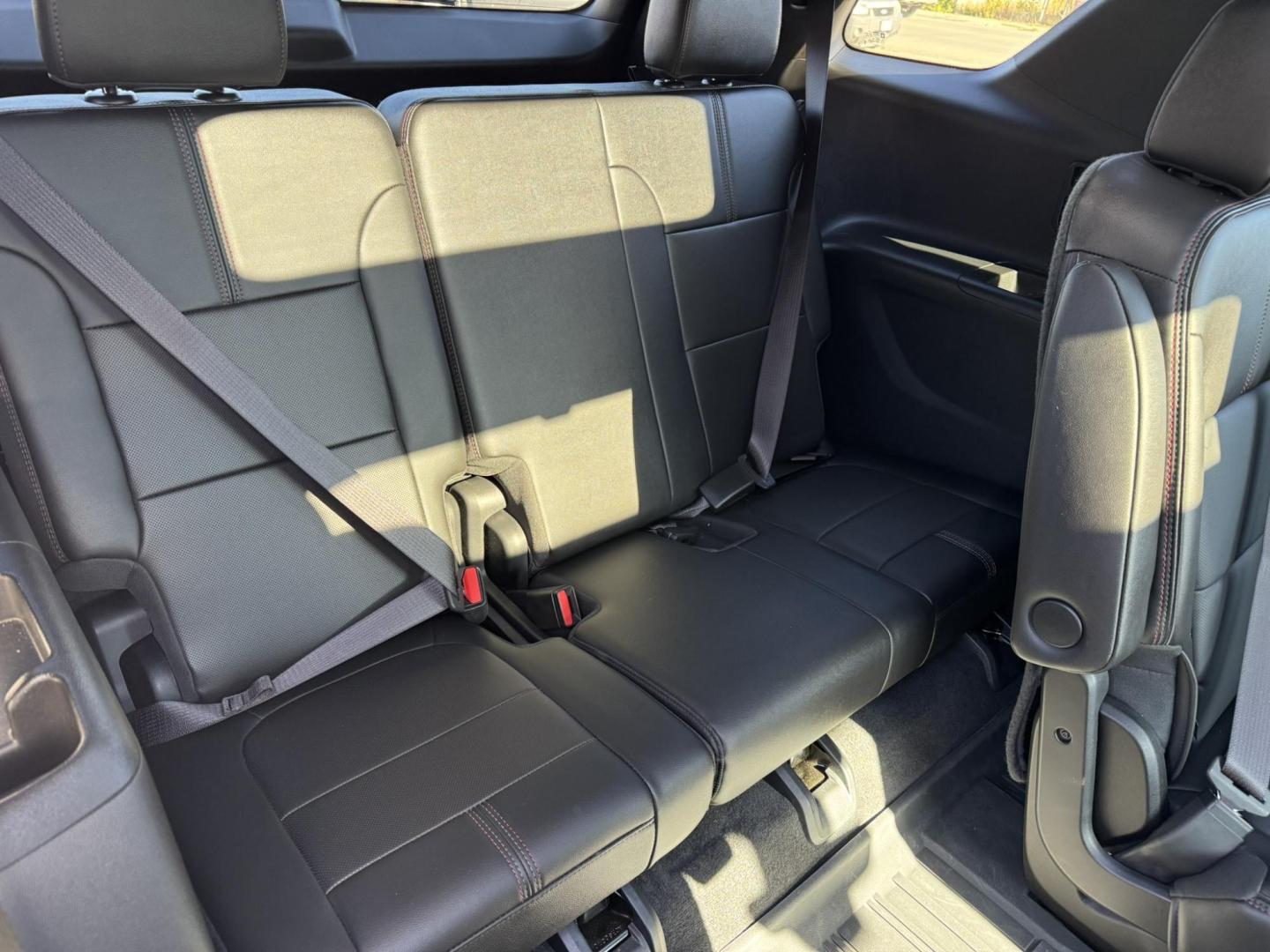 2023 Maroon /Black Chevrolet Traverse RS AWD (1GNEVJKW2PJ) with an 3.6L V6 DOHC 24V engine, 9A transmission, located at 116 5th Avenue South, Lewistown, MT, 59457, 47.063877, -109.427879 - Sporty, spacious, and ready for family adventures. This 2023 Traverse RS combines the comfort of a luxury SUV with the performance of a sport-tuned ride. Powered by a 3.6L V6 with All-Wheel Drive, it delivers confident handling in all weather. The RS trim adds a bold blacked-out exterior, 20-inch wh - Photo#10