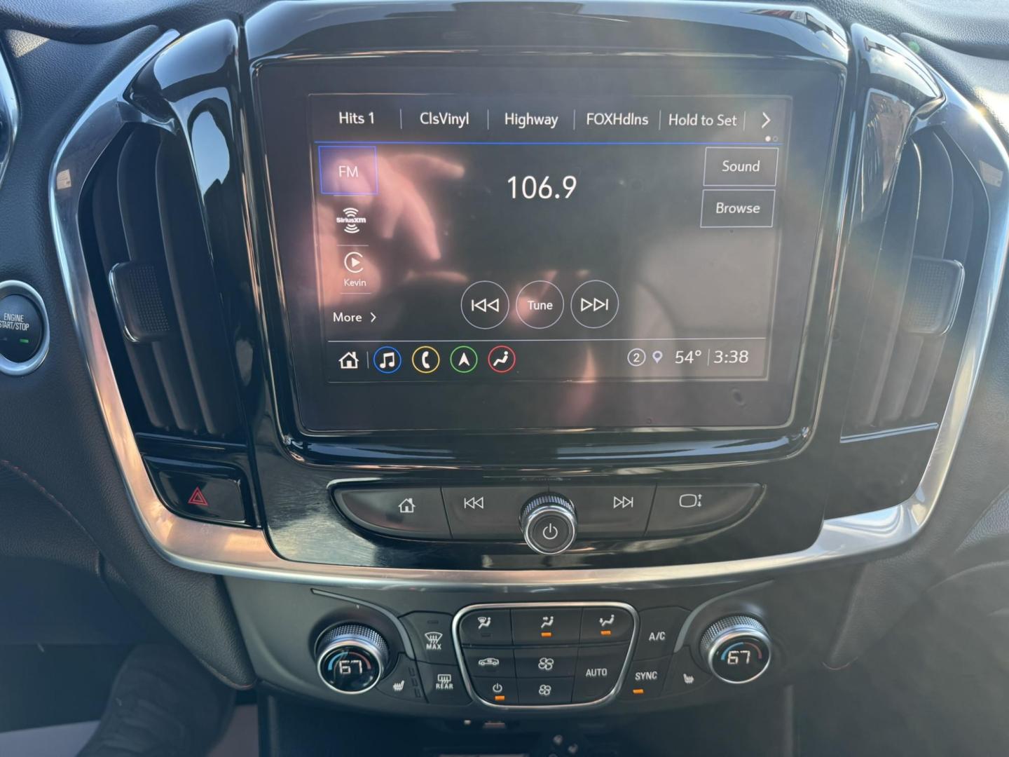 2023 Maroon /Black Chevrolet Traverse RS AWD (1GNEVJKW2PJ) with an 3.6L V6 DOHC 24V engine, 9A transmission, located at 116 5th Avenue South, Lewistown, MT, 59457, 47.063877, -109.427879 - Sporty, spacious, and ready for family adventures. This 2023 Traverse RS combines the comfort of a luxury SUV with the performance of a sport-tuned ride. Powered by a 3.6L V6 with All-Wheel Drive, it delivers confident handling in all weather. The RS trim adds a bold blacked-out exterior, 20-inch wh - Photo#21