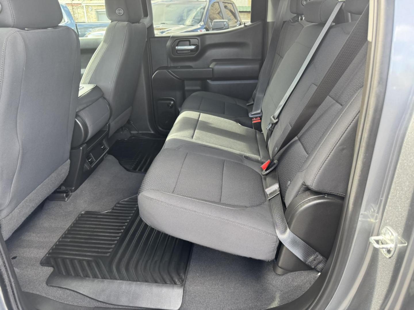 2021 Grey /Black Chevrolet Silverado 1500 Custom Trail Boss Crew Cab Short Box 4WD (1GCPYCEF8MZ) with an 5.3L V8 OHV 16V engine, 6A transmission, located at 116 5th Avenue South, Lewistown, MT, 59457, 47.063877, -109.427879 - 2021 Chevrolet Silverado 1500 Custom Trail Boss 4WD – Lifted from the Factory and Ready to Roll! Built for adventure, this 2021 Silverado Custom Trail Boss brings rugged style and off-road performance straight from the factory. Powered by a 5.3L V8 and paired with a true 4WD system, it features - Photo#10