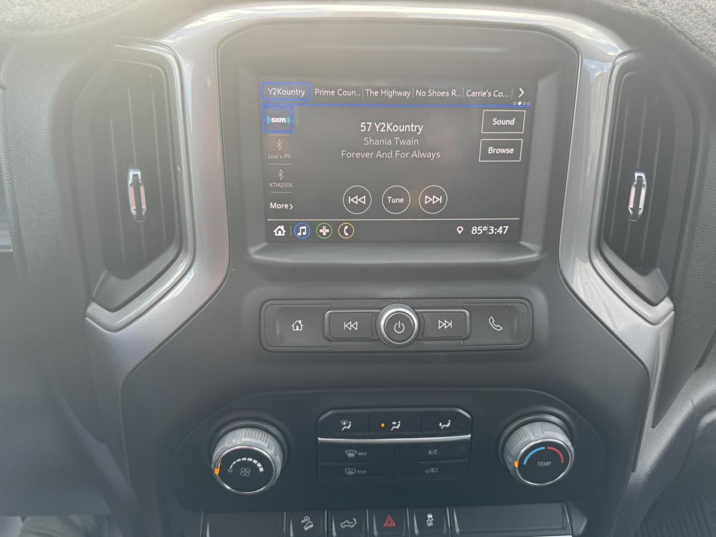 2021 Grey /Black Chevrolet Silverado 1500 Custom Trail Boss Crew Cab Short Box 4WD (1GCPYCEF8MZ) with an 5.3L V8 OHV 16V engine, 6A transmission, located at 116 5th Avenue South, Lewistown, MT, 59457, 47.063877, -109.427879 - 2021 Chevrolet Silverado 1500 Custom Trail Boss 4WD – Lifted from the Factory and Ready to Roll! Built for adventure, this 2021 Silverado Custom Trail Boss brings rugged style and off-road performance straight from the factory. Powered by a 5.3L V8 and paired with a true 4WD system, it features - Photo#15