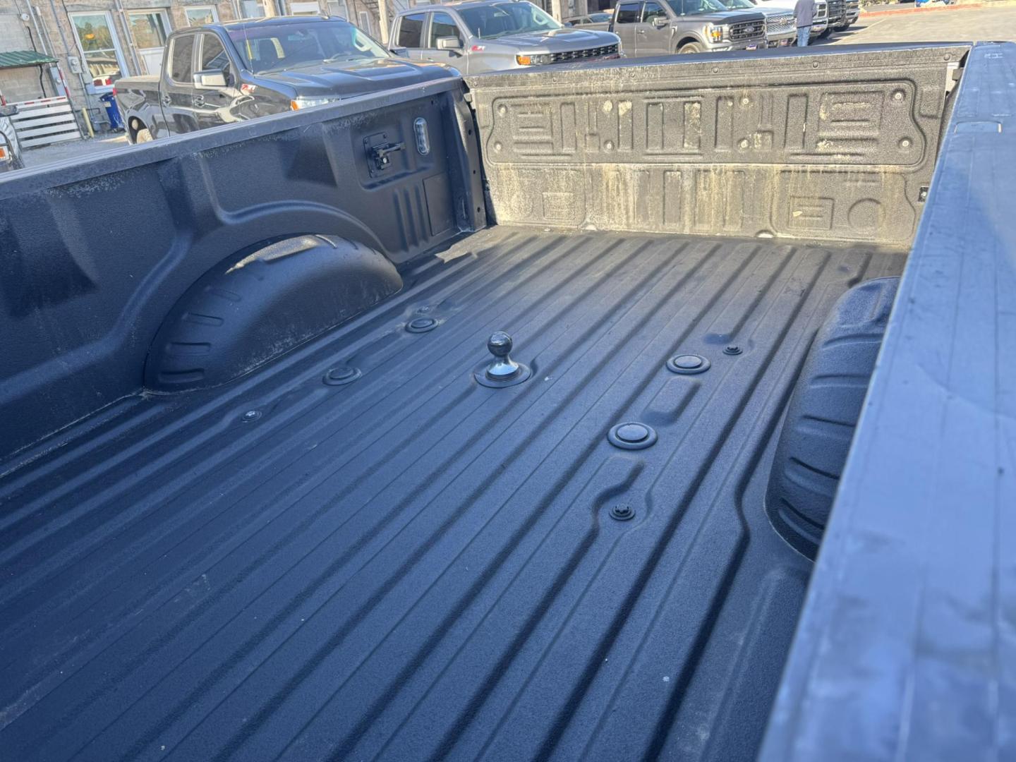 2023 Grey /Black Ford F-350 SD Lariat Crew Cab Long Bed 4WD (1FT8W3BN0PE) with an 7.3L V8 OHV 16V engine, 6A transmission, located at 116 5th Avenue South, Lewistown, MT, 59457, 47.063877, -109.427879 - Photo#5