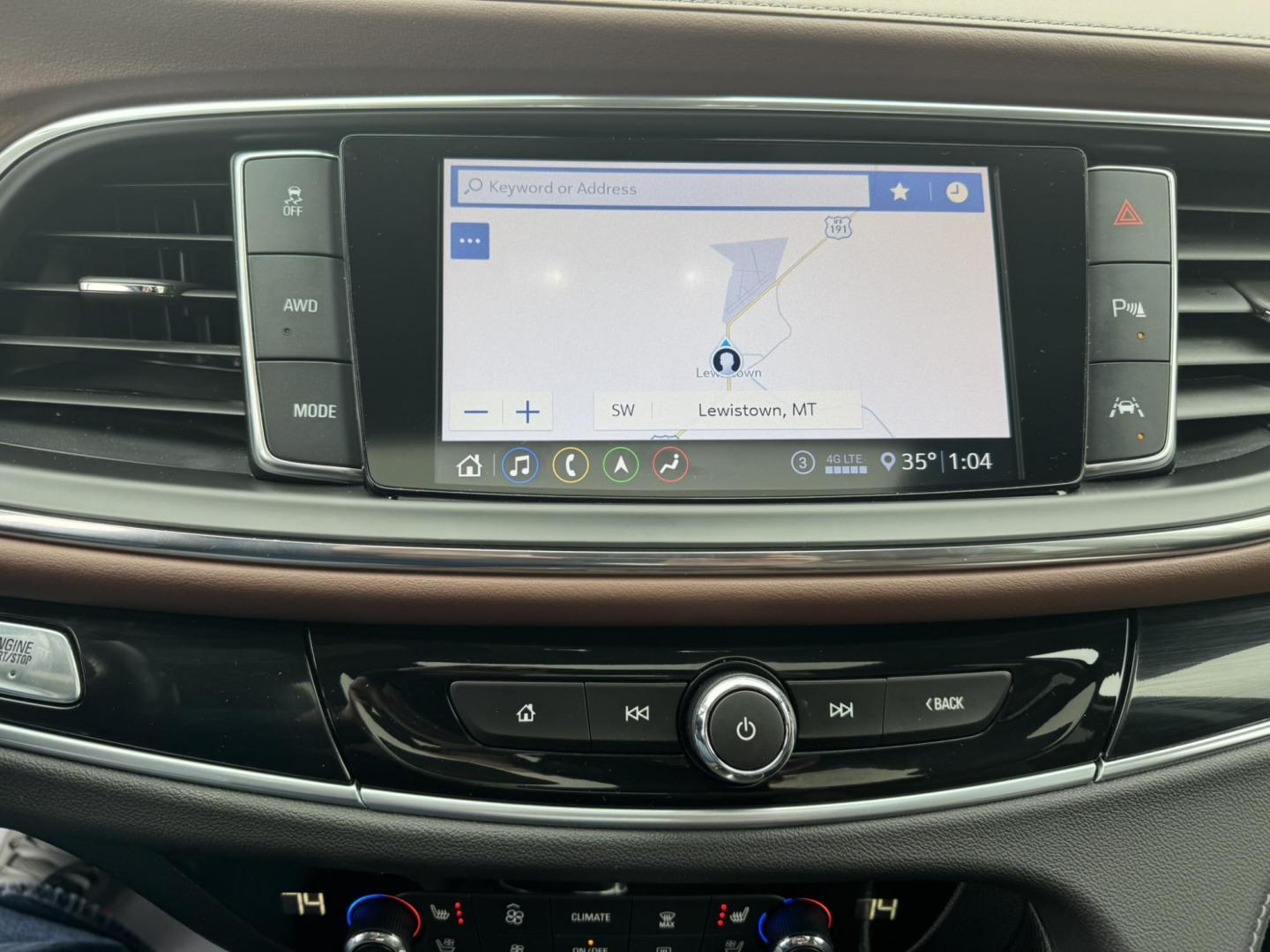 2021 Maroon /Brown Buick Enclave Avenir AWD (5GAEVCKWXMJ) with an 3.6L V6 DOHC 24V engine, 9A transmission, located at 116 5th Avenue South, Lewistown, MT, 59457, 47.063877, -109.427879 - Experience premium comfort and style in this 2021 Buick Enclave Avenir AWD — Buick’s flagship SUV that blends first-class luxury with confident performance. This one delivers everything you’d expect from the Avenir line: a beautifully refined interior with quilted leather seating, woodgrain tr - Photo#25