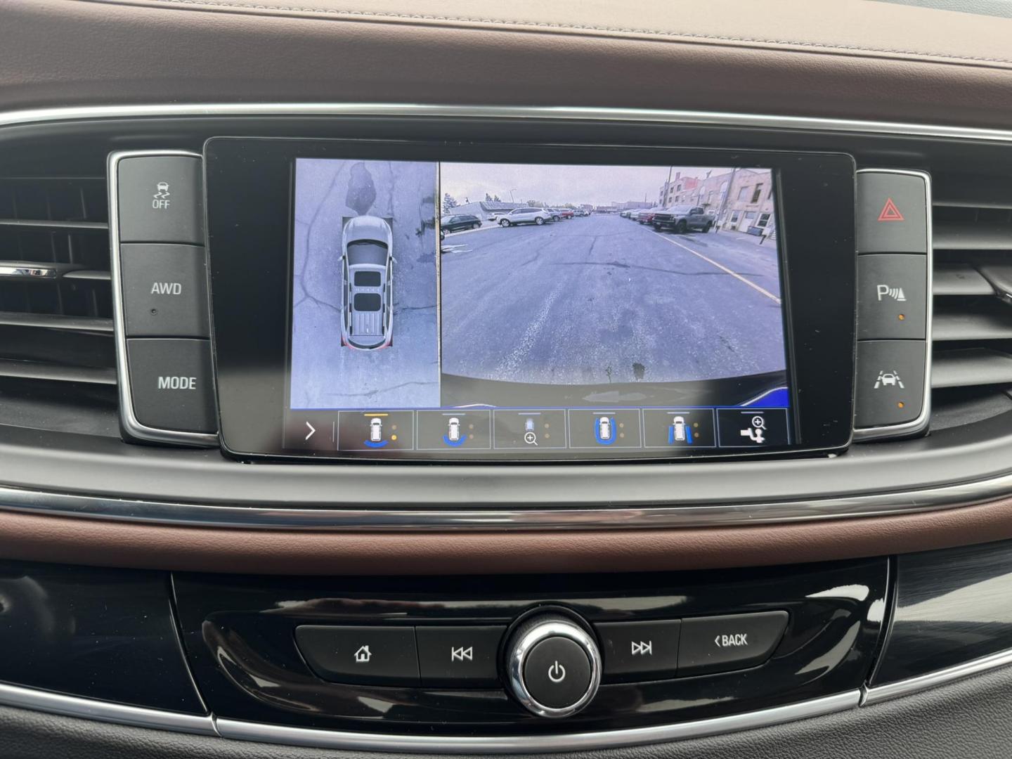 2021 Maroon /Brown Buick Enclave Avenir AWD (5GAEVCKWXMJ) with an 3.6L V6 DOHC 24V engine, 9A transmission, located at 116 5th Avenue South, Lewistown, MT, 59457, 47.063877, -109.427879 - Experience premium comfort and style in this 2021 Buick Enclave Avenir AWD — Buick’s flagship SUV that blends first-class luxury with confident performance. This one delivers everything you’d expect from the Avenir line: a beautifully refined interior with quilted leather seating, woodgrain tr - Photo#26