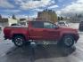 2021 Maroon /Black Chevrolet Colorado Z71 Crew Cab Long Box 4WD (1GCGTDEN8M1) with an 3.6L V6 DOHC 24V GAS engine, 6A transmission, located at 116 5th Avenue South, Lewistown, MT, 59457, 47.063877, -109.427879 - Photo#1