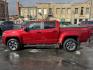 2021 Maroon /Black Chevrolet Colorado Z71 Crew Cab Long Box 4WD (1GCGTDEN8M1) with an 3.6L V6 DOHC 24V GAS engine, 6A transmission, located at 116 5th Avenue South, Lewistown, MT, 59457, 47.063877, -109.427879 - Photo#5