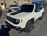 2019 WHITE /Black Jeep Renegade Trailhawk 4WD (ZACNJBC11KP) with an 2.4L L4 DOHC 16V TURBO engine, 9A transmission, located at 116 5th Avenue South, Lewistown, MT, 59457, 47.063877, -109.427879 - Photo#6