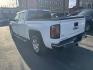 2018 WHITE /Tan GMC Sierra 1500 SLT Crew Cab Short Box 4WD (3GTU2NEC3JG) with an 5.3L V8 OHV 16V engine, 6A transmission, located at 116 5th Avenue South, Lewistown, MT, 59457, 47.063877, -109.427879 - Photo#4