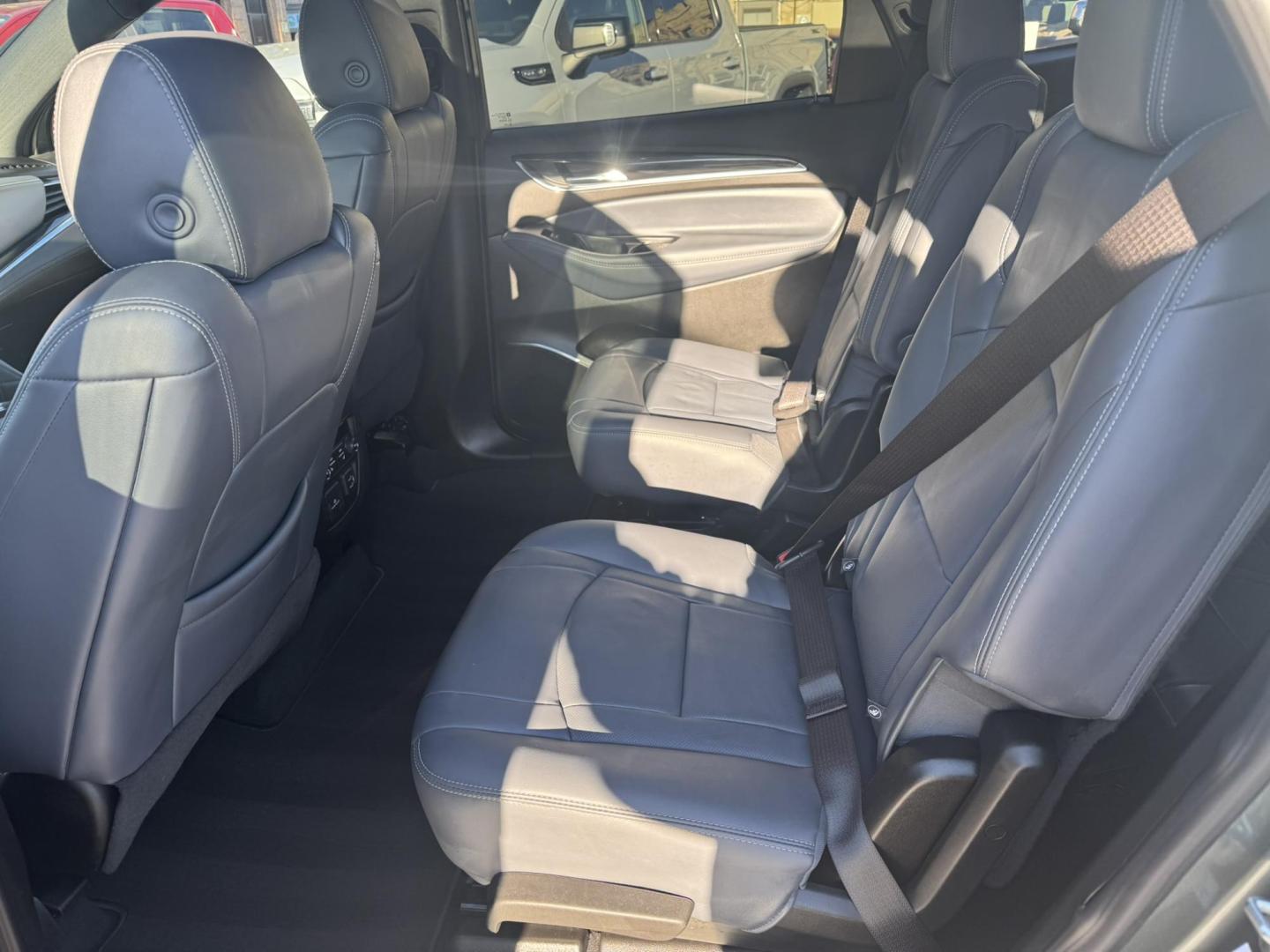 2023 Green /Grey Buick Enclave Premium AWD (5GAEVBKWXPJ) with an 3.6L V6 DOHC 24V engine, 9A transmission, located at 116 5th Avenue South, Lewistown, MT, 59457, 47.063877, -109.427879 - **2023 Buick Enclave Premium AWD** — GM Lease Return, Clean One-Owner Car ax. This Enclave delivers that quiet, upscale ride Buick is known for, with room for the whole family and all the comfort features you expect in the Premium trim. Leather seating, heated and cooled front seats, heated second - Photo#19