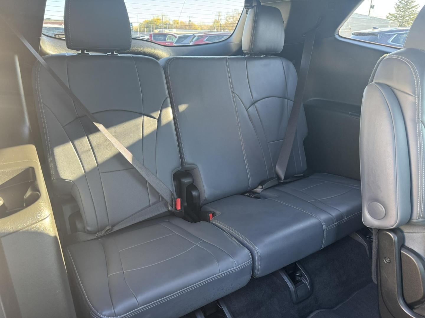 2023 Green /Grey Buick Enclave Premium AWD (5GAEVBKWXPJ) with an 3.6L V6 DOHC 24V engine, 9A transmission, located at 116 5th Avenue South, Lewistown, MT, 59457, 47.063877, -109.427879 - **2023 Buick Enclave Premium AWD** — GM Lease Return, Clean One-Owner Car ax. This Enclave delivers that quiet, upscale ride Buick is known for, with room for the whole family and all the comfort features you expect in the Premium trim. Leather seating, heated and cooled front seats, heated second - Photo#24