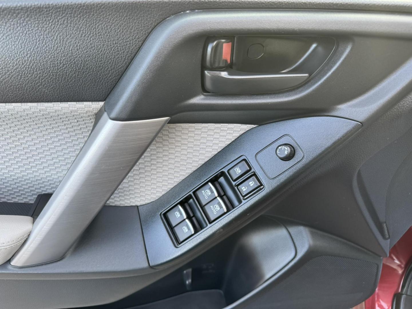 2017 Maroon /Grey Subaru Forester 2.5i Premium PZEV CVT (JF2SJABCXHH) with an 2.5L H4 SOHC 16V engine, CVT transmission, located at 116 5th Avenue South, Lewistown, MT, 59457, 47.063877, -109.427879 - Clean One Owner Car Fax, local trade! - Photo#7